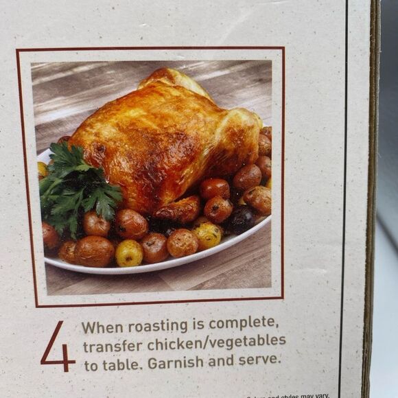 New! Parini Cookware Stainless Steel Chicken Roaster - Picture 11 of 11